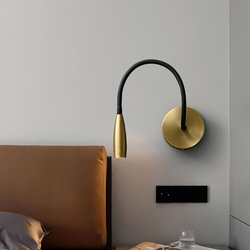 Interior Design Remote - Modern Personality Wall Lamp All Copper