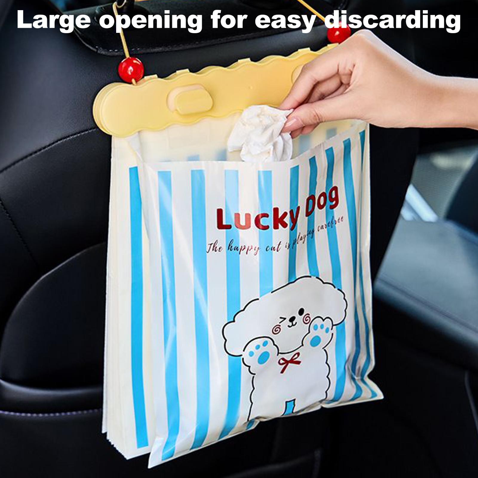 Interior Design Type - Car Garbage Bag 20 Pieces Car