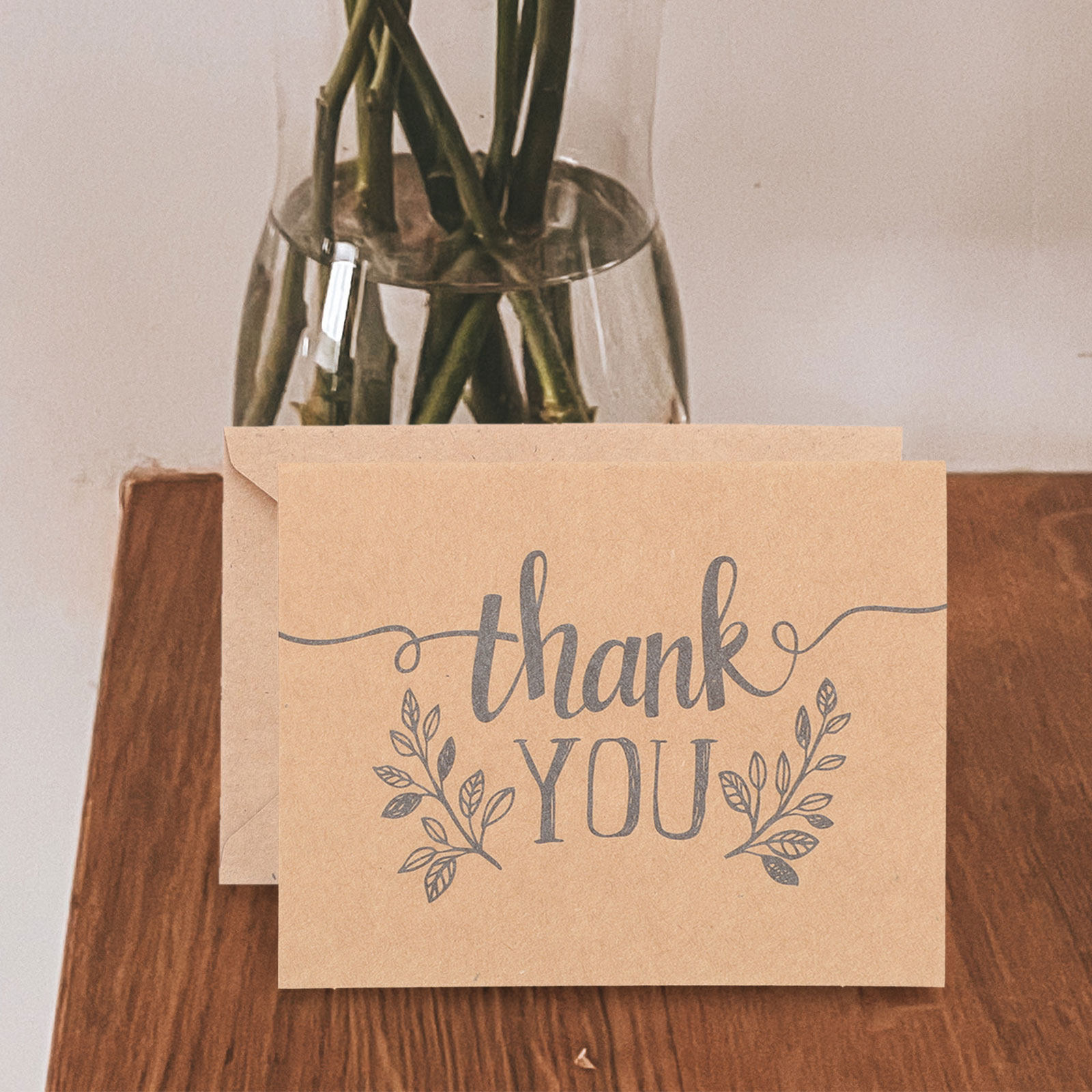 16Sets Thank You Cards Kraft P - Interior Design Nail Salon recensione e prezzo