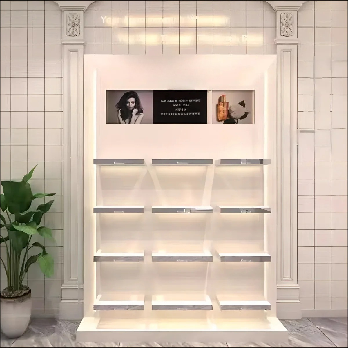 Makeup Showcase Retail Shop In - Interior Design Nail Salon recensione e prezzo