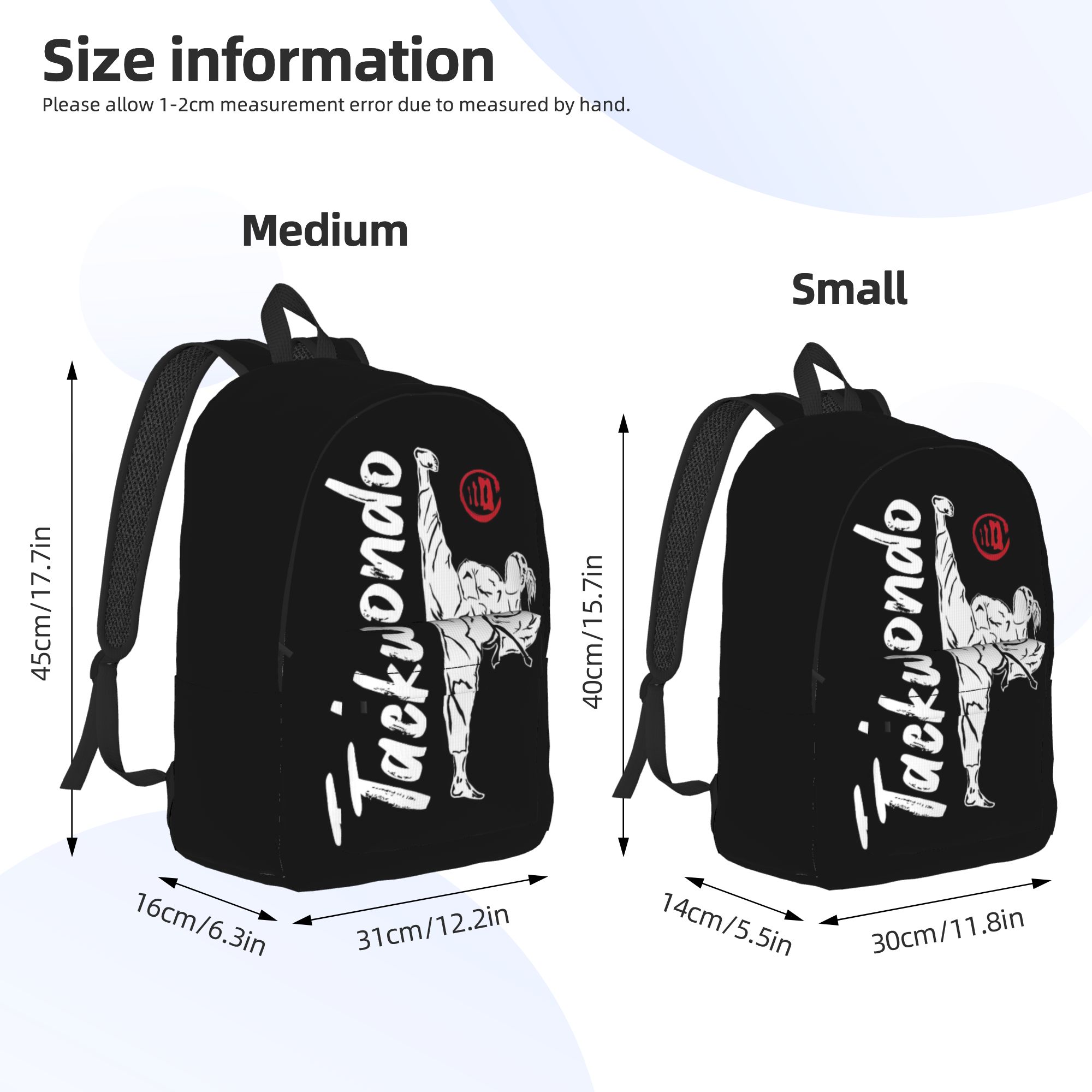 Taekwondo lovers Backpack  Str - Interior Design University recensione e prezzo
