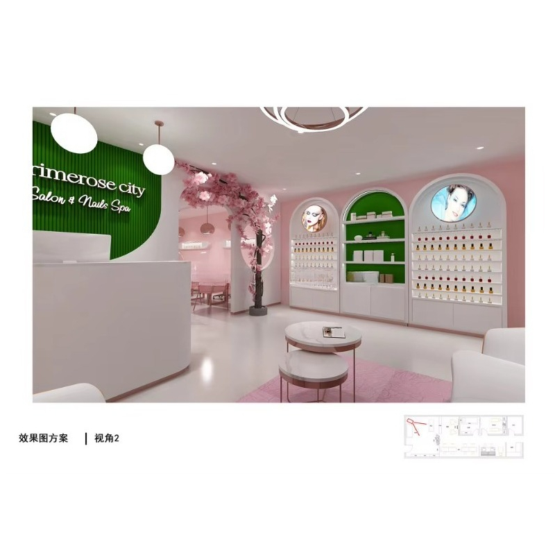 Custom Modern Commercial Furni - Interior Design Nail Salon recensione e prezzo