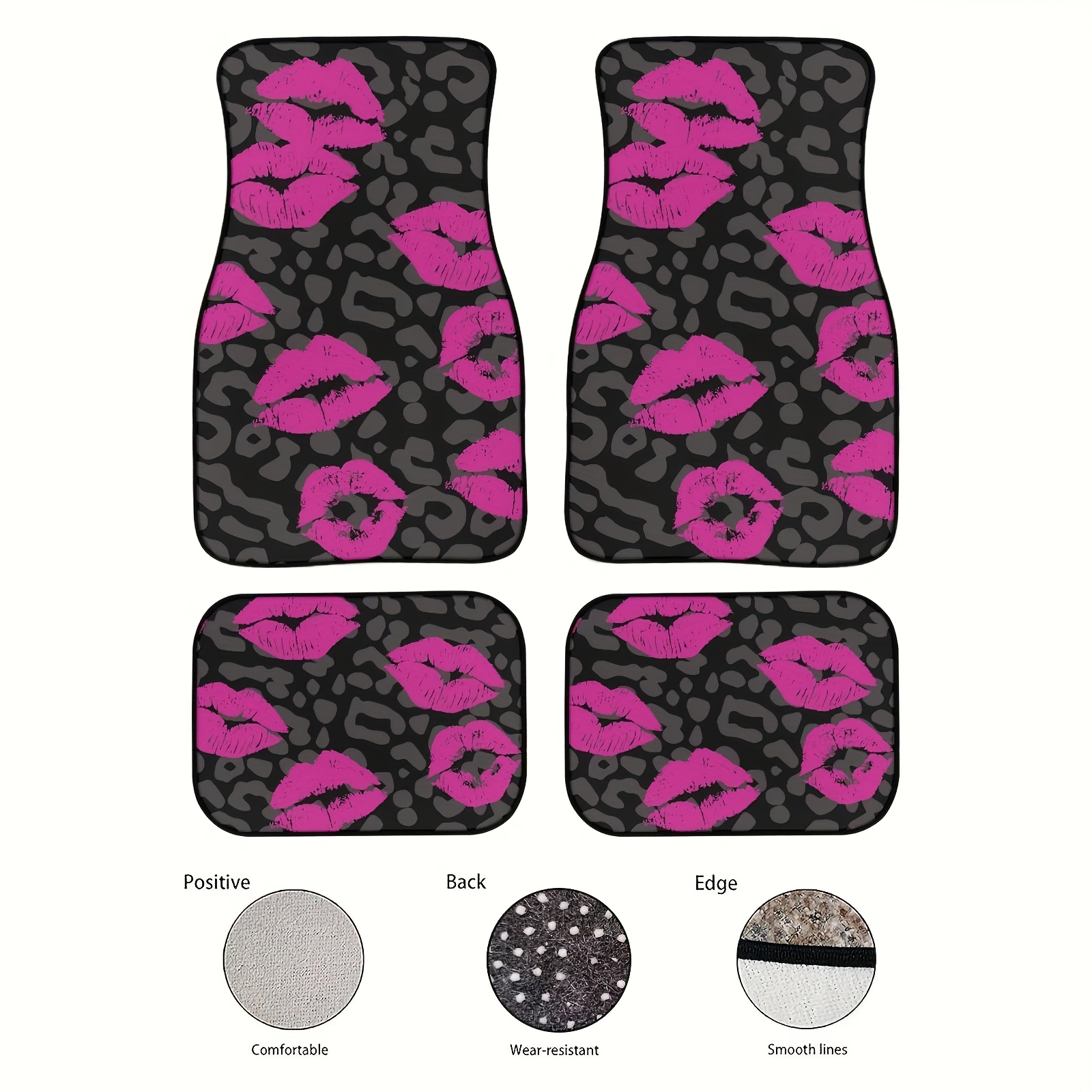 A Set of Four Car Mats Suitabl - Interior Design Type recensione e prezzo