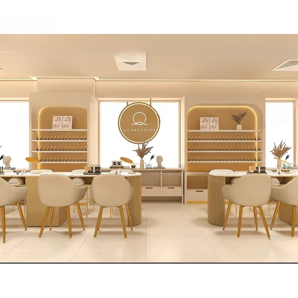 One-Stop Nail Art Spa Salon De - Interior Design Nail Salon recensione e prezzo