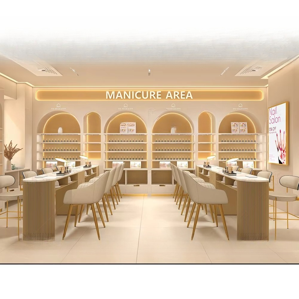 One-Stop Nail Art Spa Salon De - Interior Design Nail Salon recensione e prezzo