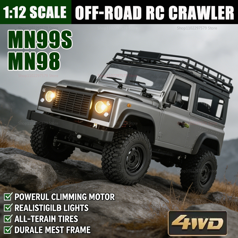 1/12 4WD RC Crawler MN98 MN99s - Interior Design Remote recensione e prezzo