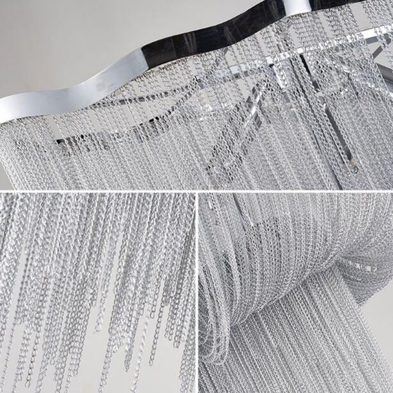 Modern Silver Aluminum Chain C - Engineering And Interior Design recensione e prezzo