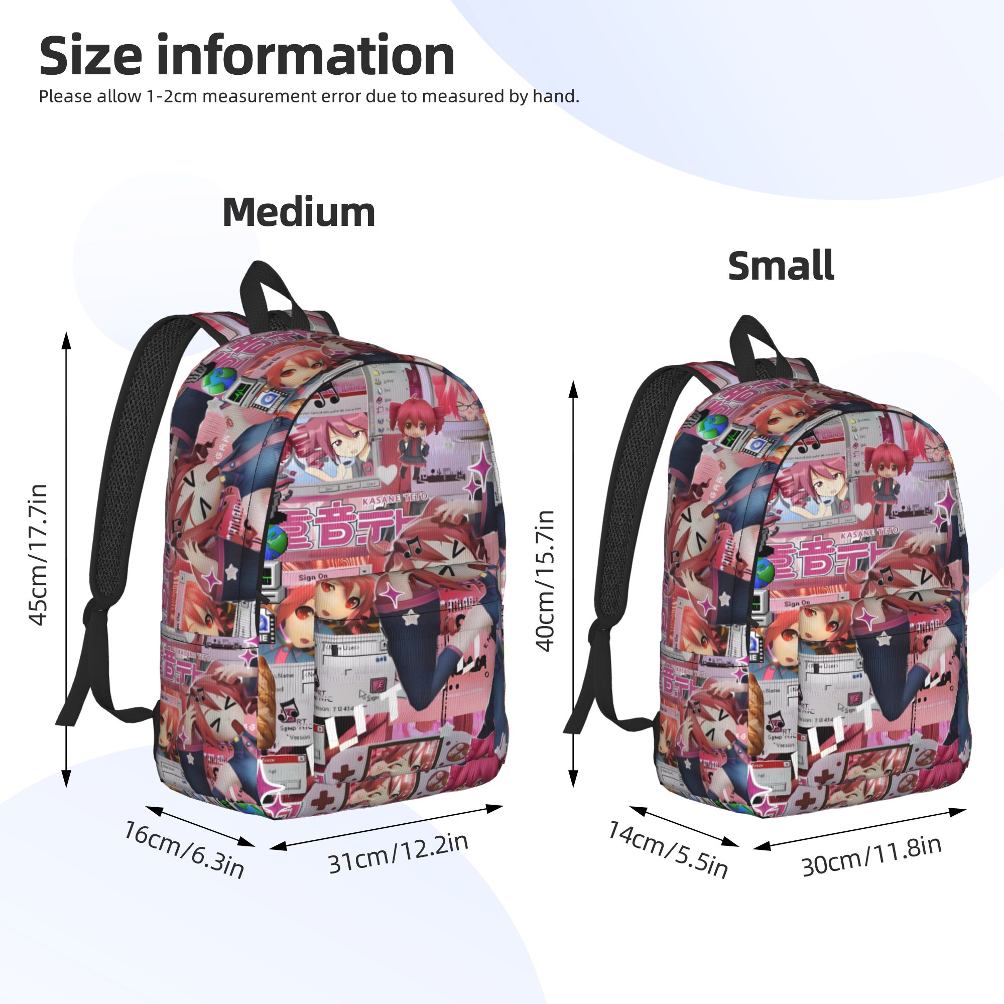 Kasane Teto Backpack Unisex  B - Interior Design University recensione e prezzo