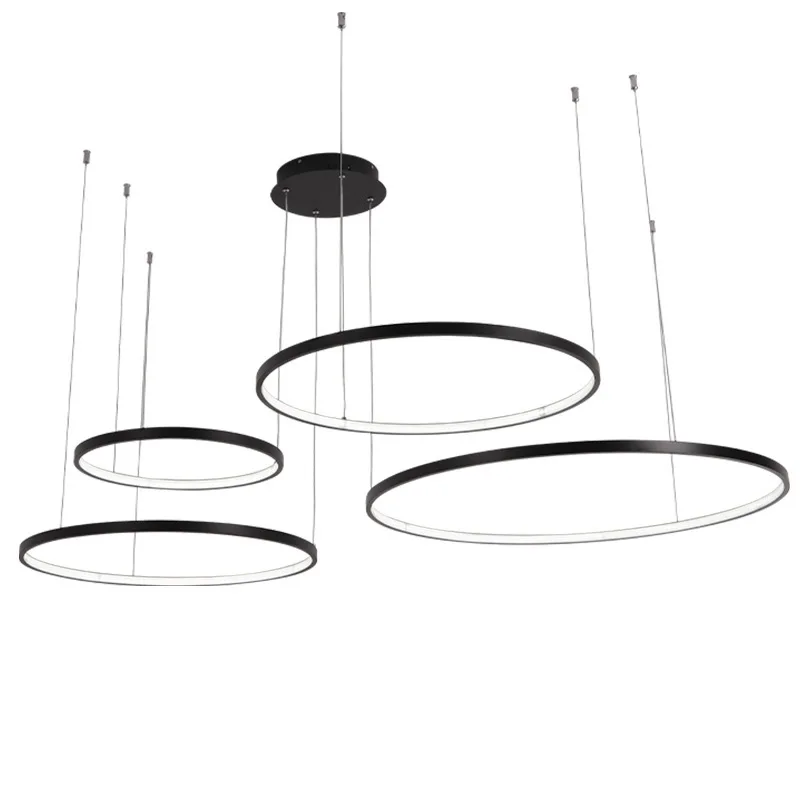 Modern Circle Rings LED Chande - Engineering And Interior Design recensione e prezzo