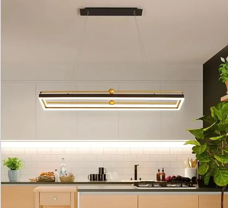 Modern led chandelier circle l - Engineering And Interior Design recensione e prezzo