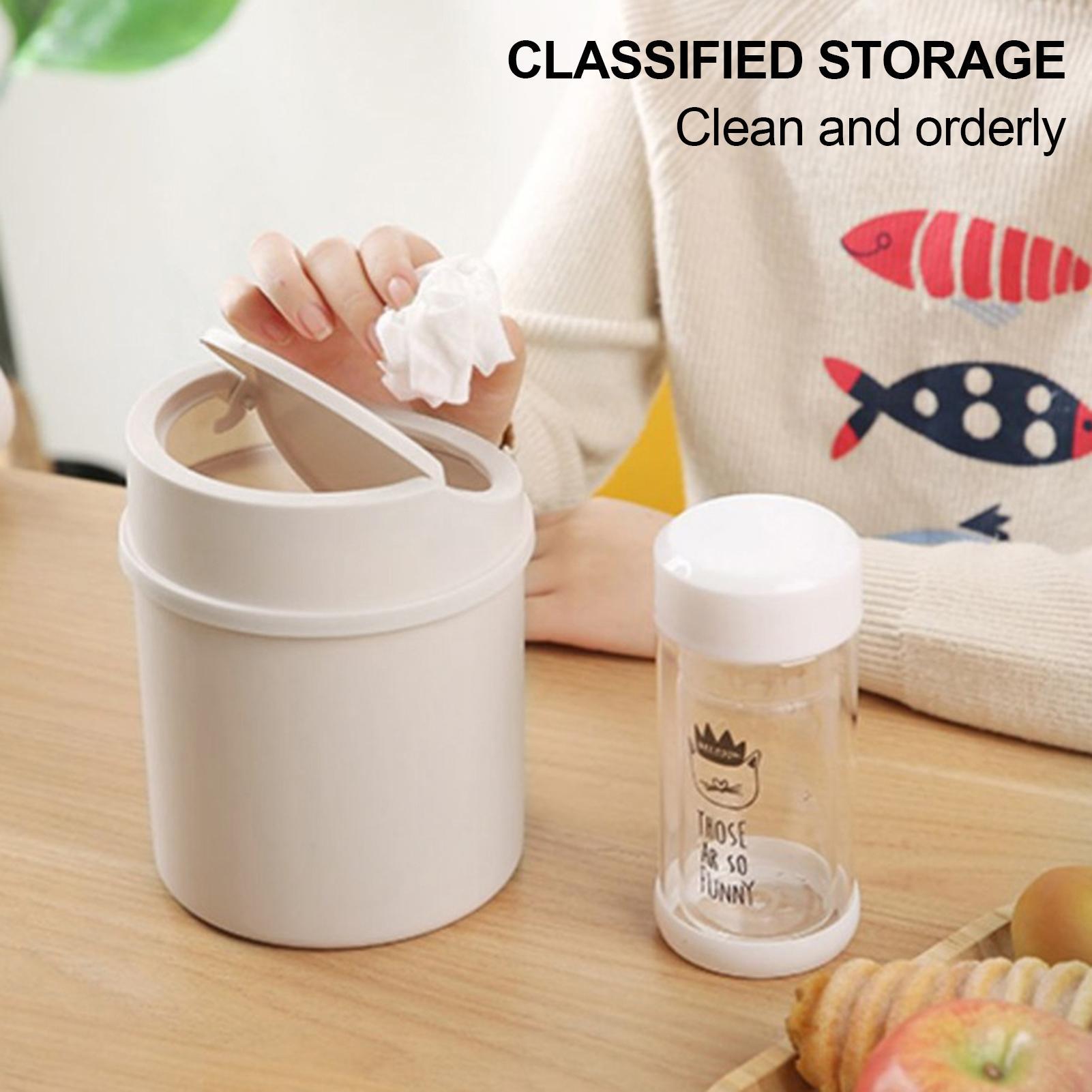 Mini Desktop Bin Small Trash C - Interior Design Type recensione e prezzo