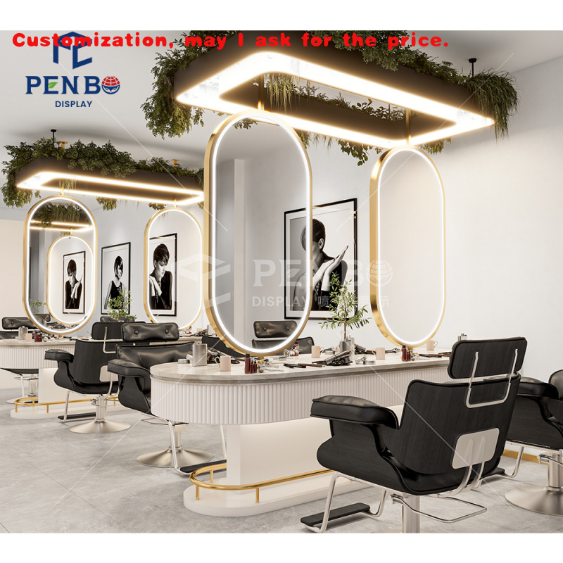 custom.Penbo Luxury Barber Hai - Interior Design Nail Salon recensione e prezzo
